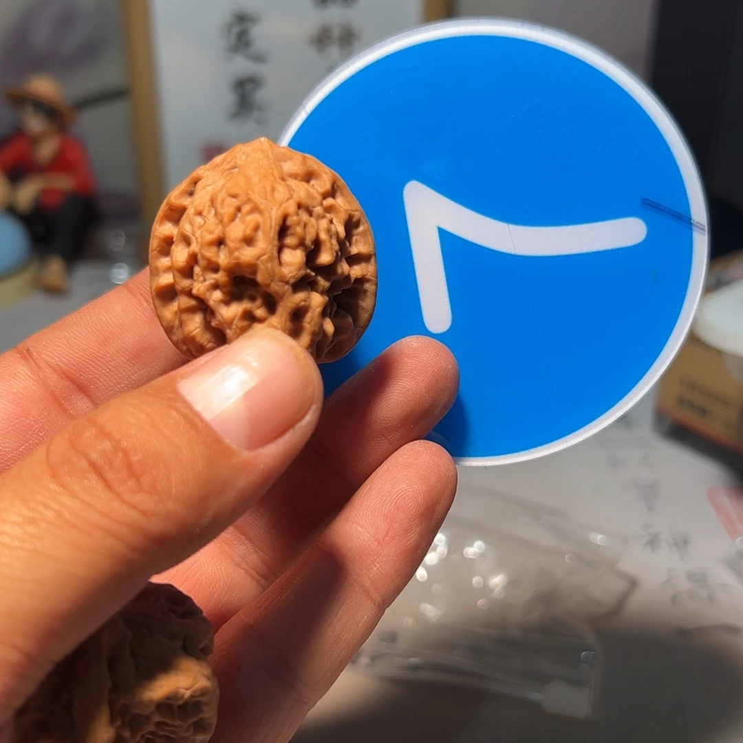 乌***模文玩核桃，蓝色07号