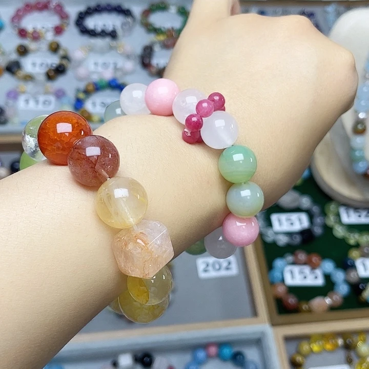 银S925镶嵌手链水晶
