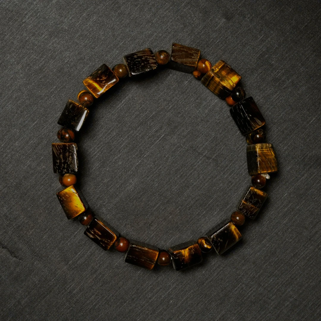 KC0004虎眼石手串 （天然珠宝多样性发其一）