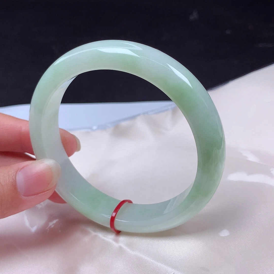 未镶嵌手镯翡翠62圈p0170