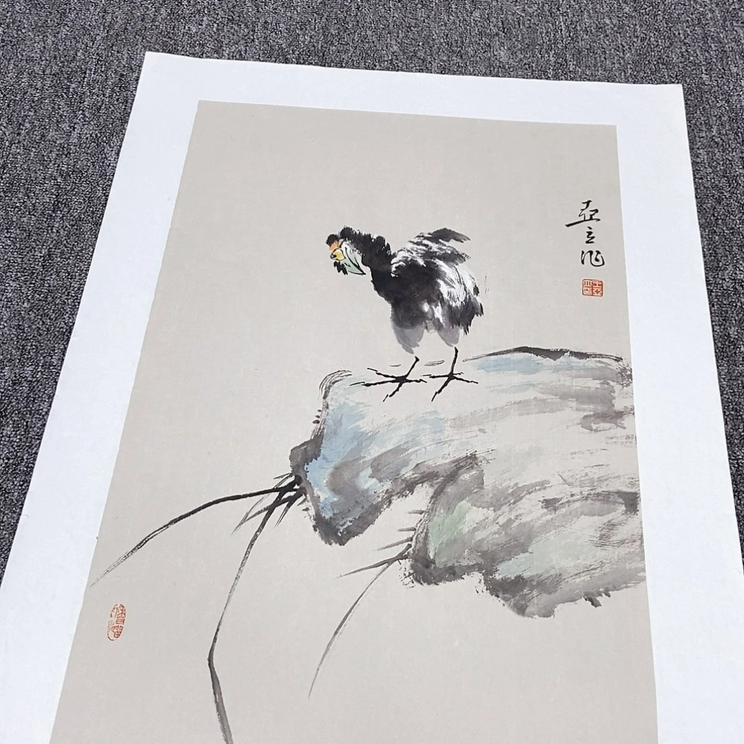 国画王亚立四尺三开精品佳作