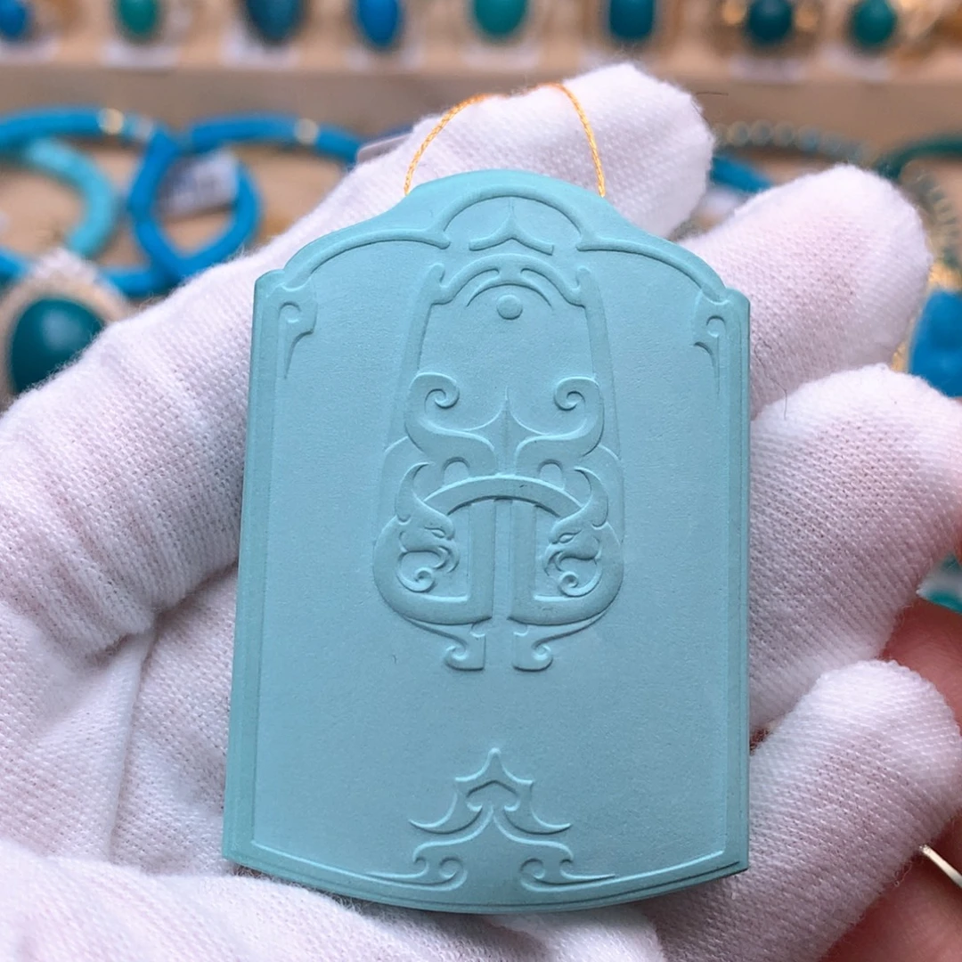 绿松石未镶嵌珠宝奇石