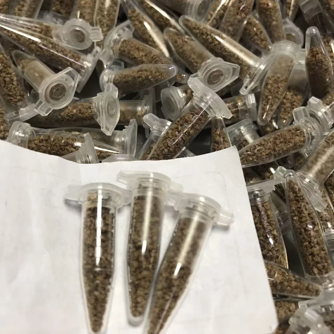 大眼萌蟹饲料拍1发30管适用多种水族宠物中华沙蟹