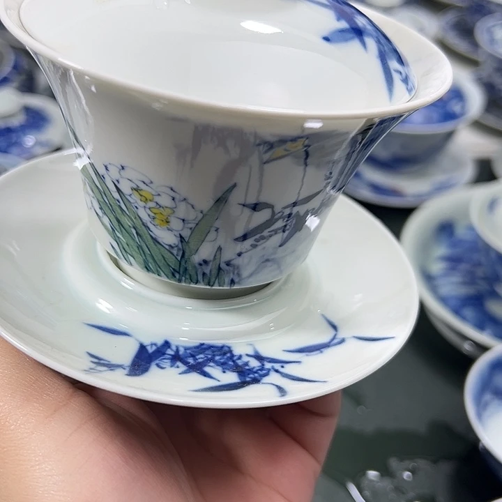 面*微瑕景德镇纯手工手绘