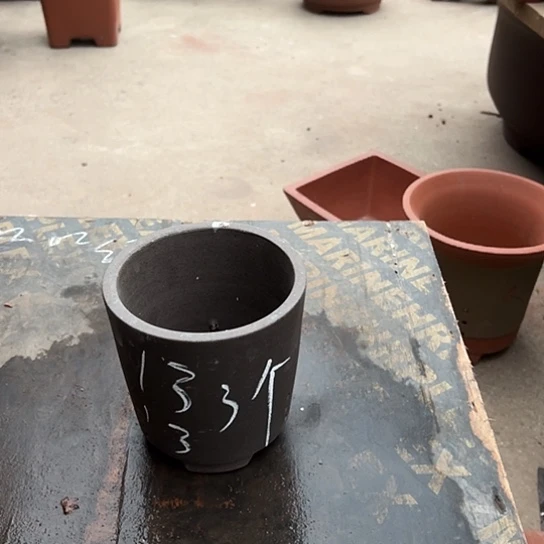 紫砂花盆透气花盆