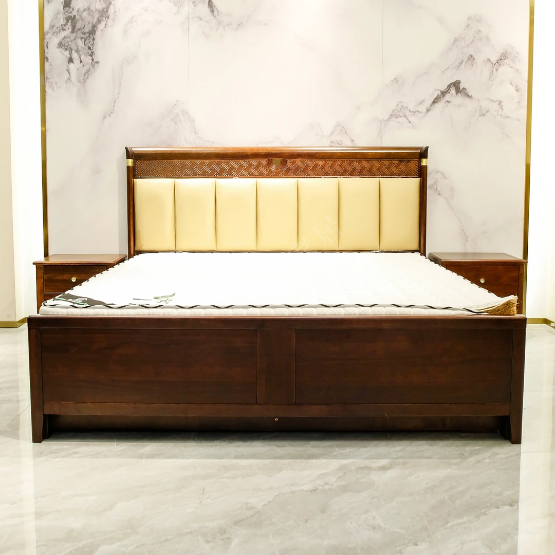 （大利家具）AMLT-WJ865-B大床新中式高端主卧大床