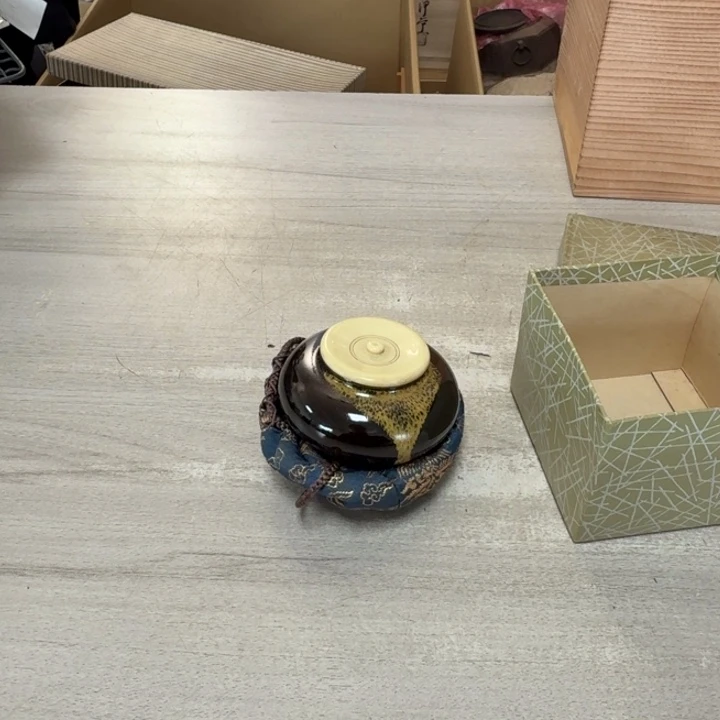 瓷片茶道具工艺品