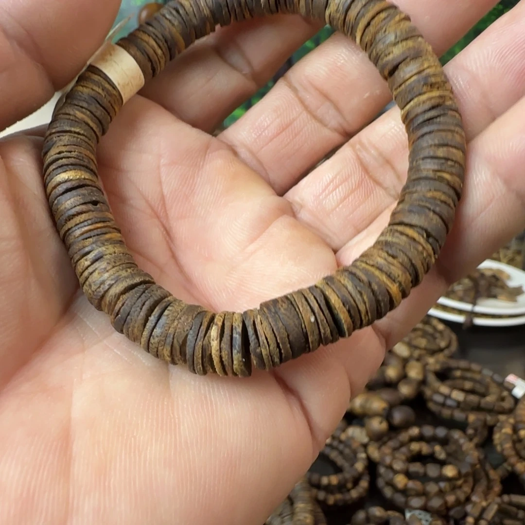 手串沉香沉水白棋单圈发一