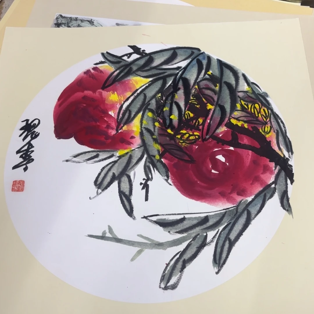 国画50-50卡纸作品童