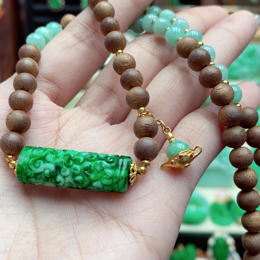 颈饰未镶嵌翡翠翡翠吊坠