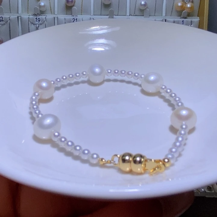 未镶嵌耳饰淡水珍珠