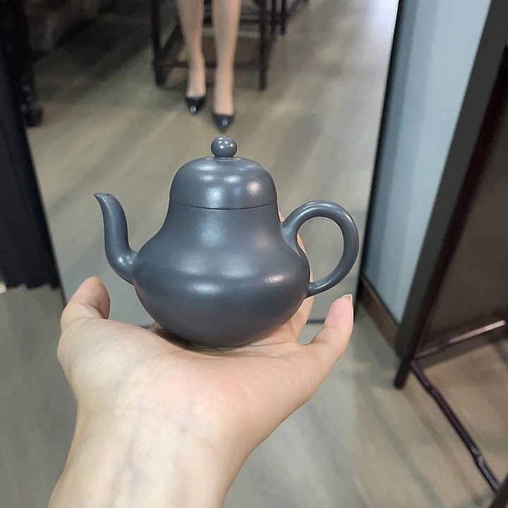 茶壶紫砂全全手工打造