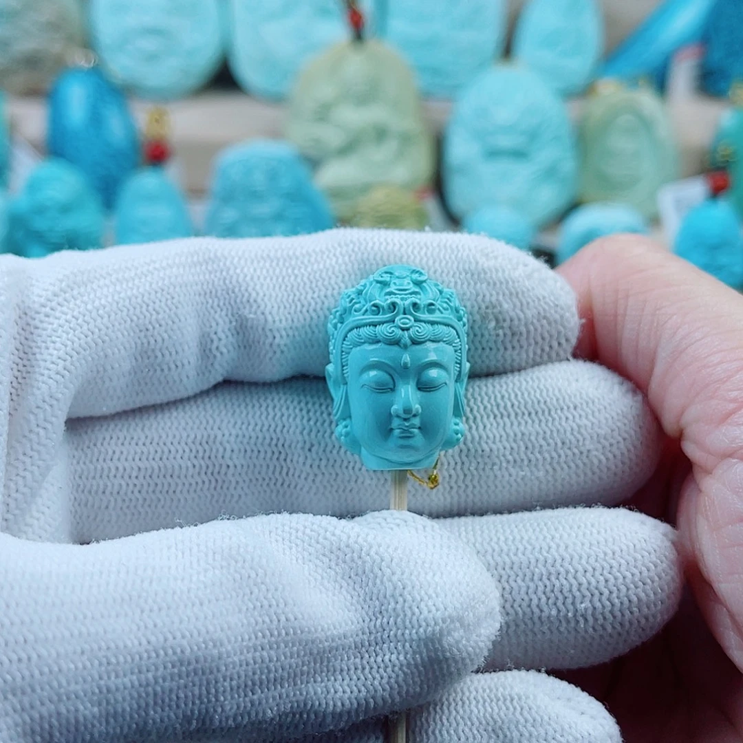 未镶嵌绿松石珠宝奇石