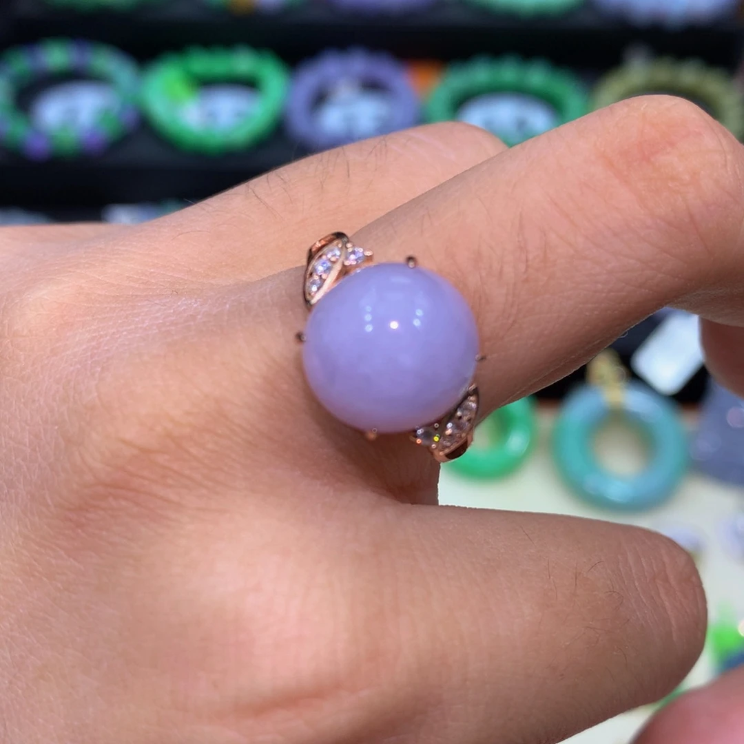 翡翠银S925镶嵌颈饰翡翠