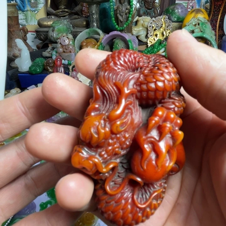 把件滴血莲花菩提