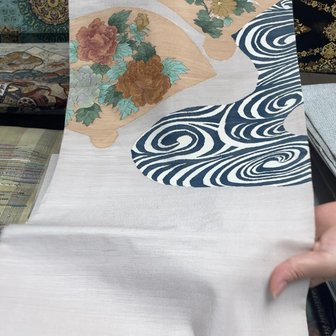 刺绣唐锦桑蚕丝正绢面料