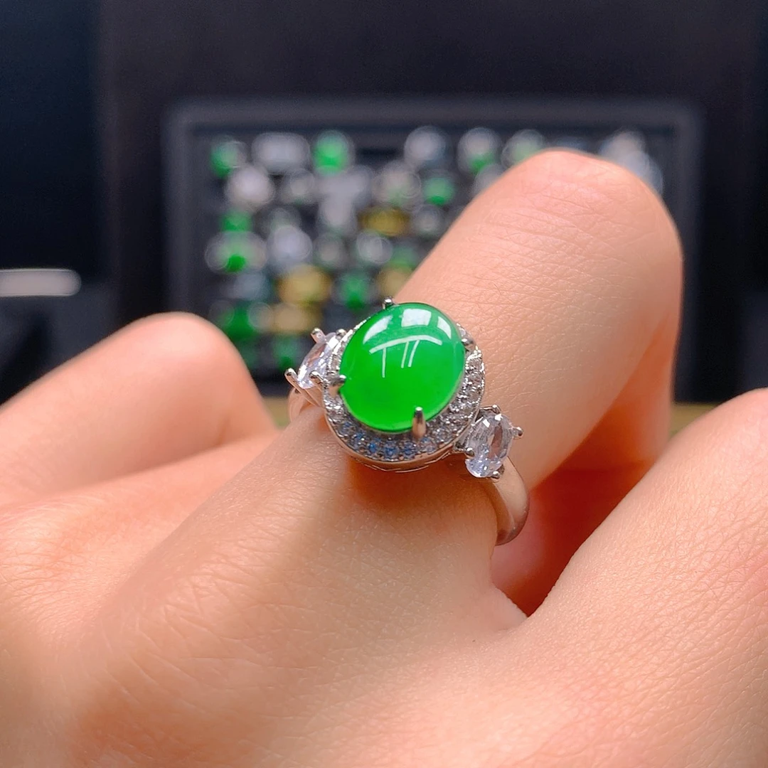 未镶嵌戒指翡翠天然翡翠