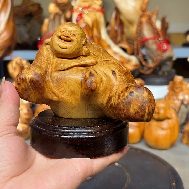 柏木太行崖柏弥勒佛瘤疤