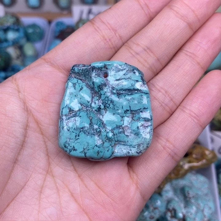 未镶嵌绿松石颈饰