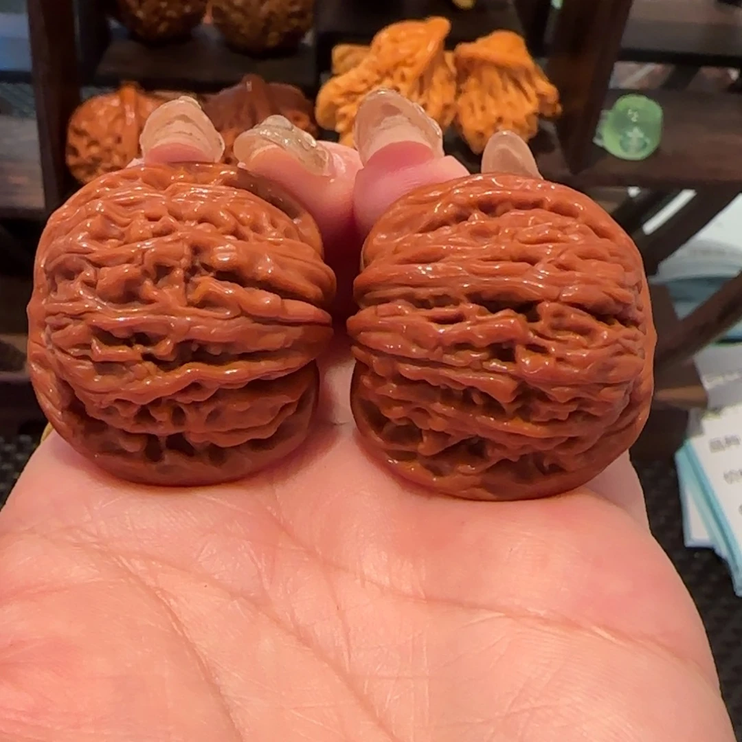 桃核吊坠迷你小楼34精品1204