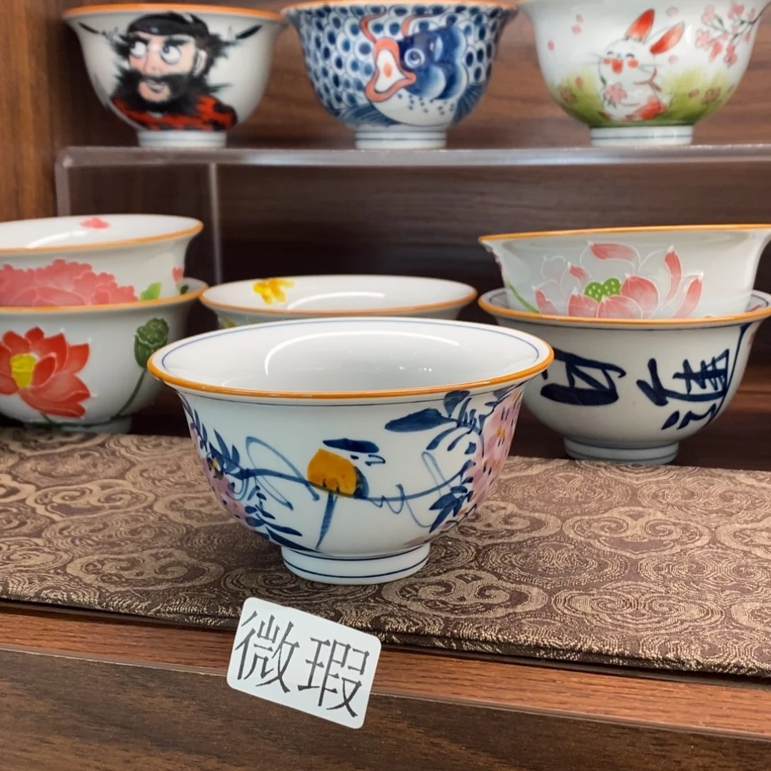 釉下彩手工绘制手工绘制