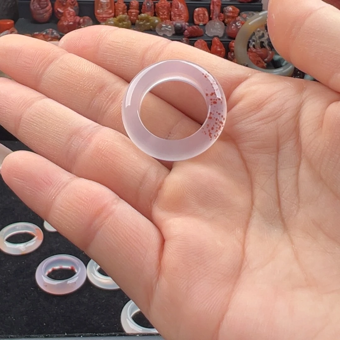 乌***啦南红玛瑙未镶嵌戒指