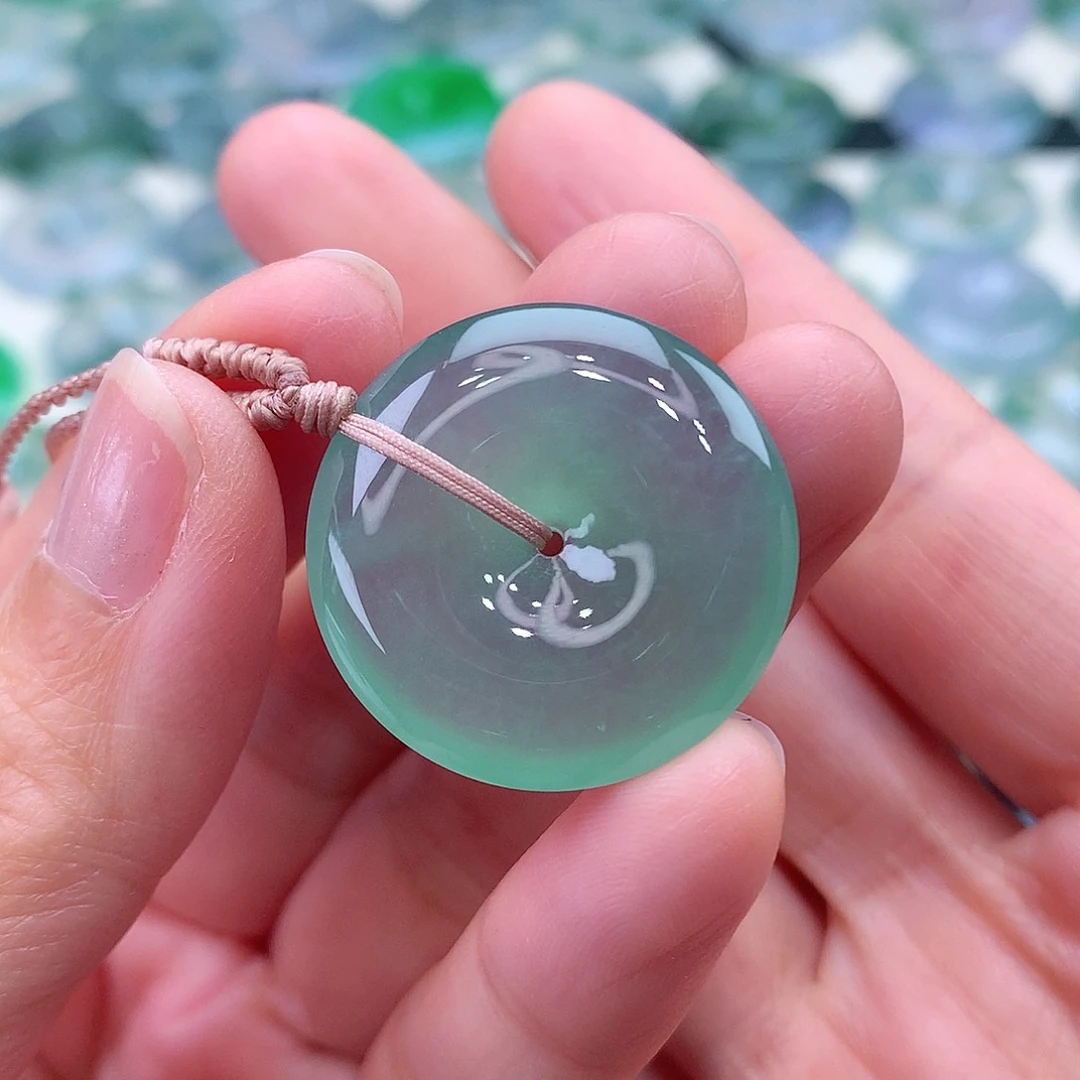 颈饰未镶嵌翡翠编号50-尺寸25.7/5.4