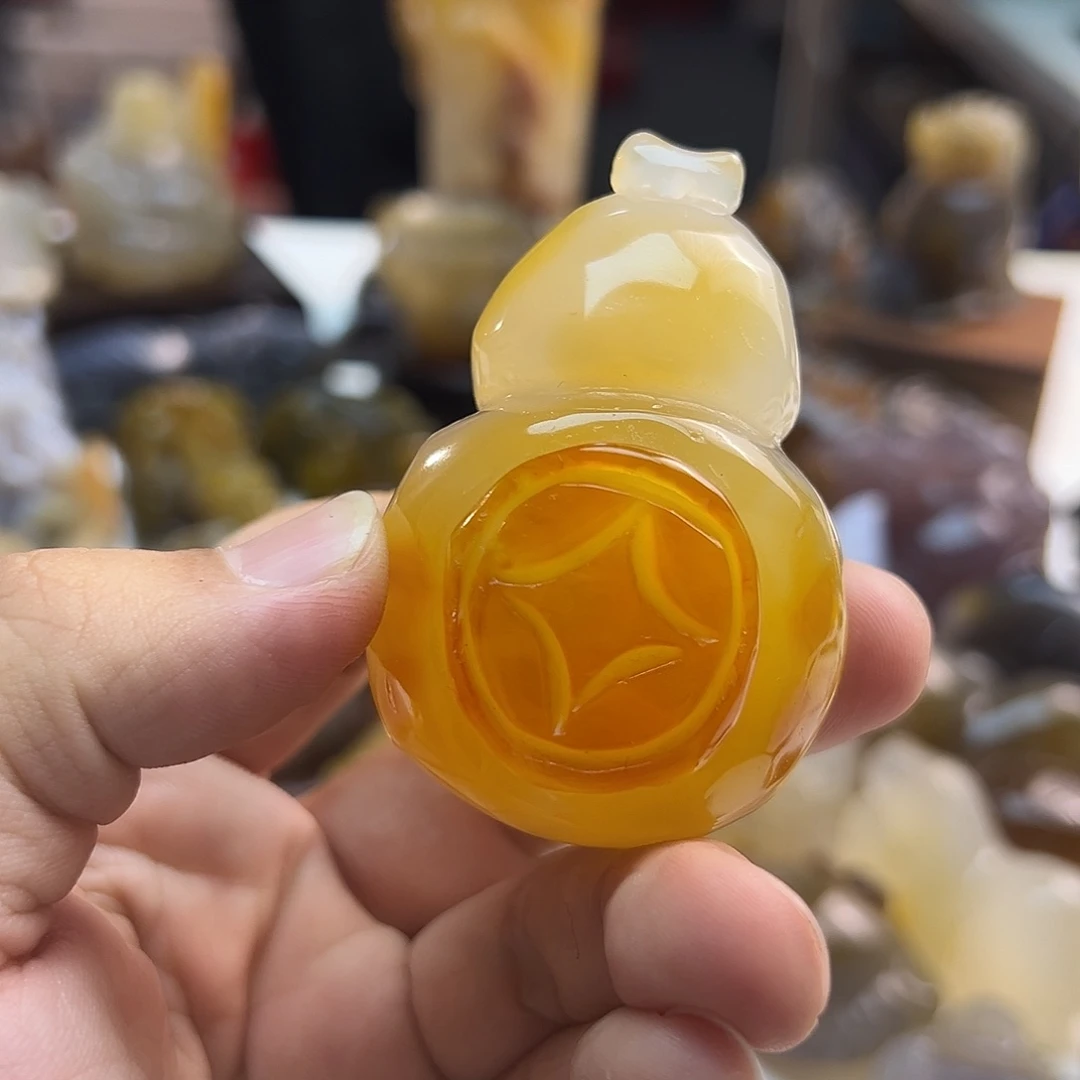 玛瑙/玉髓未镶嵌吊坠(不含链)