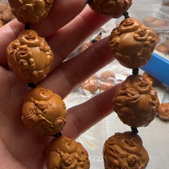 手串橄榄核橄榄雕雕刻工艺品