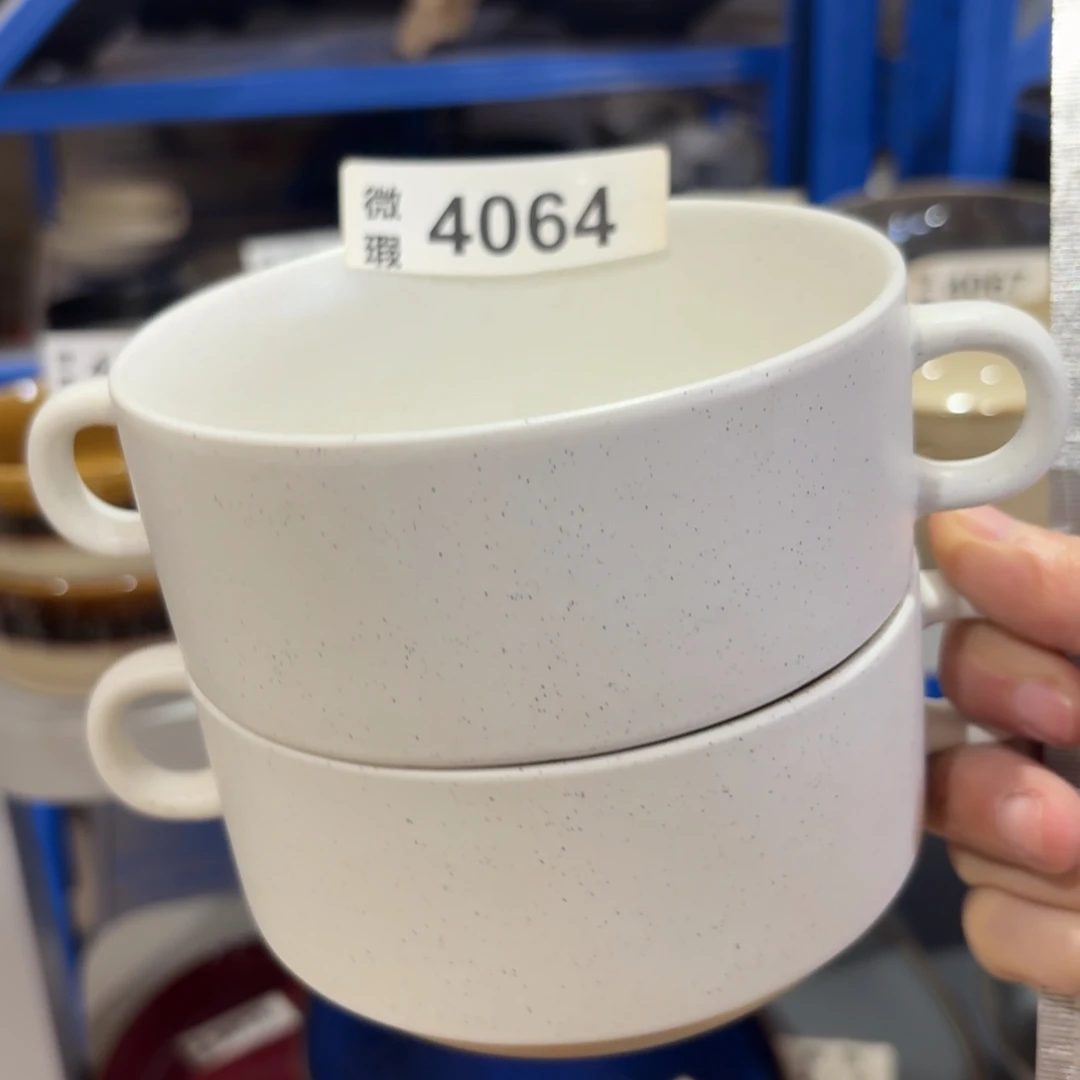 陶瓷4064 微瑕陶瓷餐具2个
