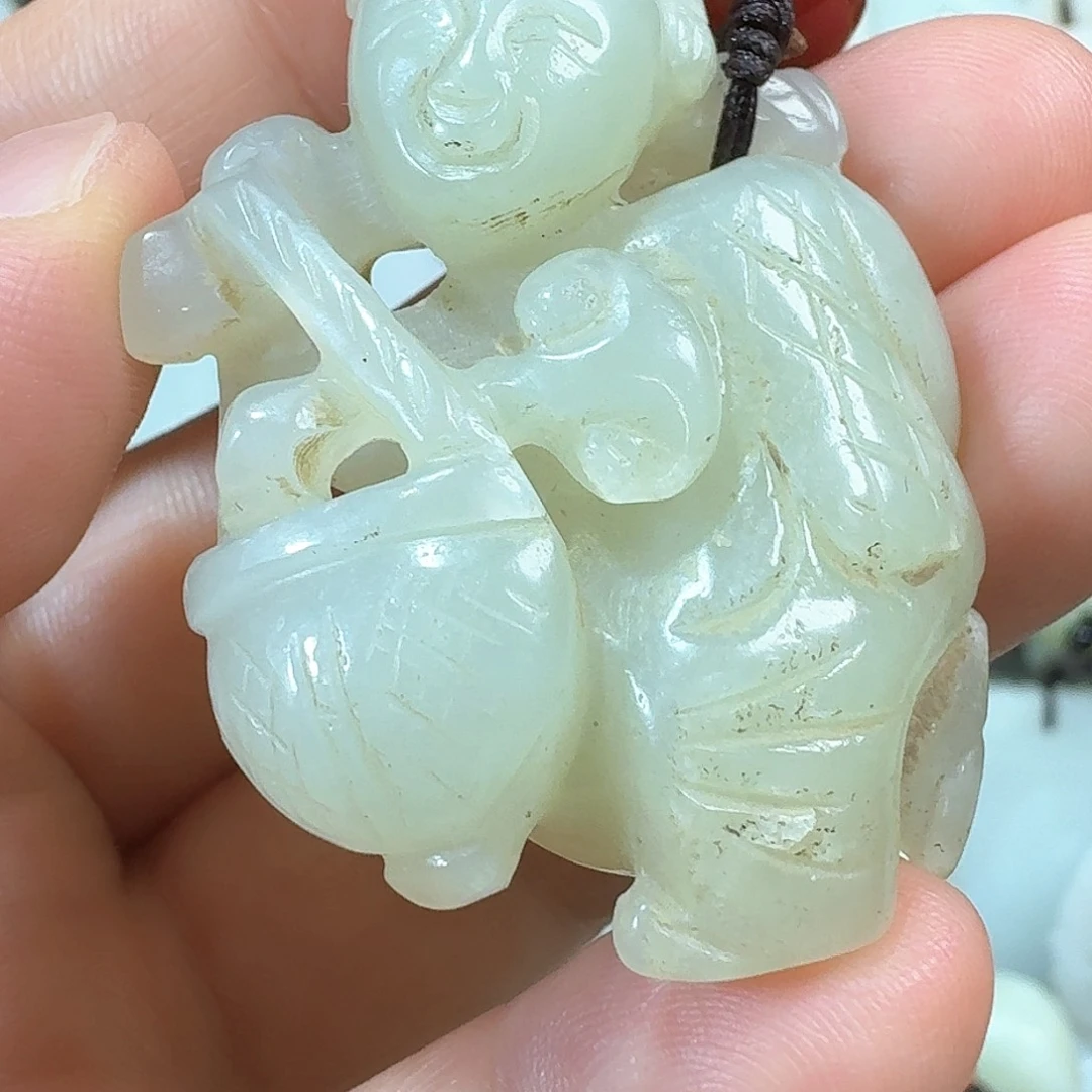 未镶嵌和田玉挂件
