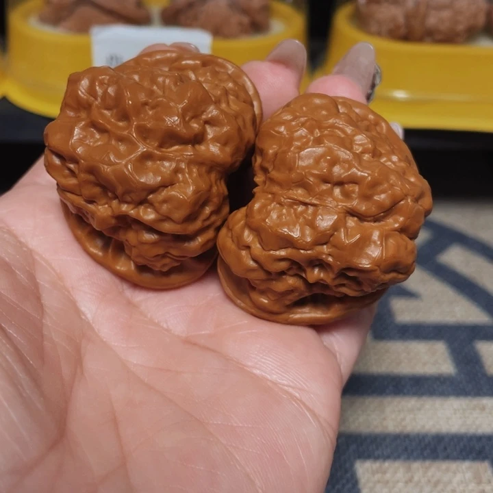 文玩核桃把件蛤蟆45