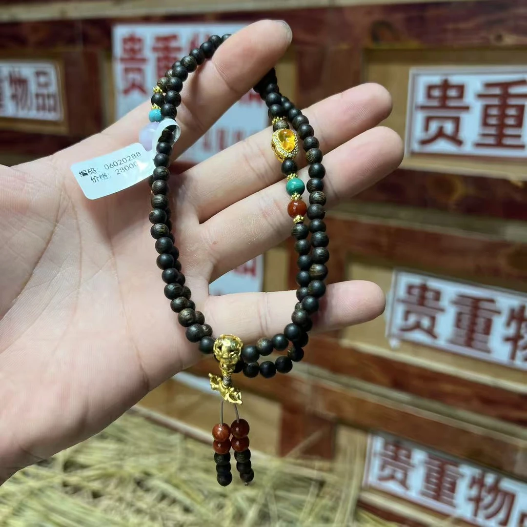 增香沉香木增香沉香木多圈手串礼盒