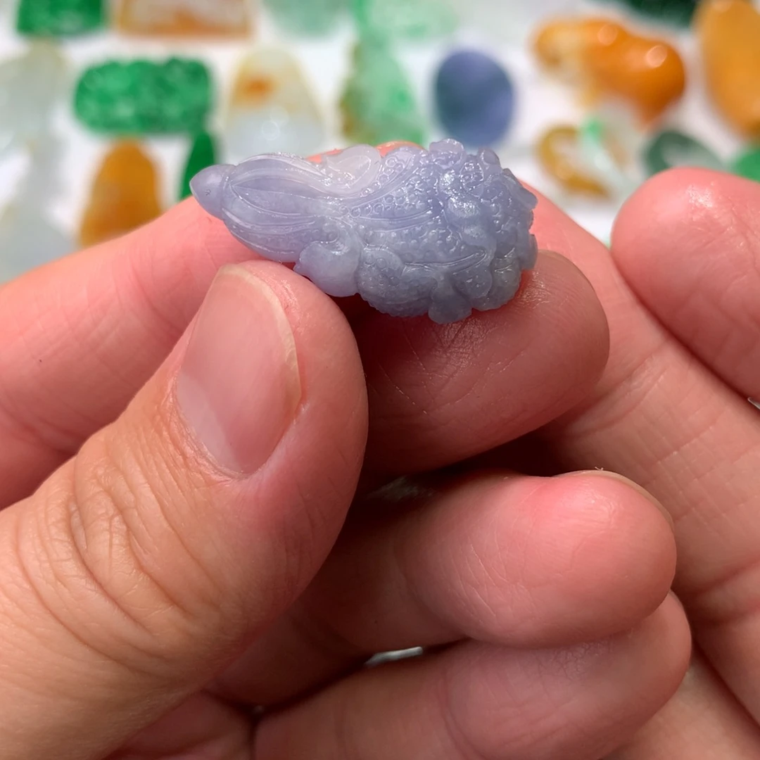 未镶嵌定制翡翠吊坠