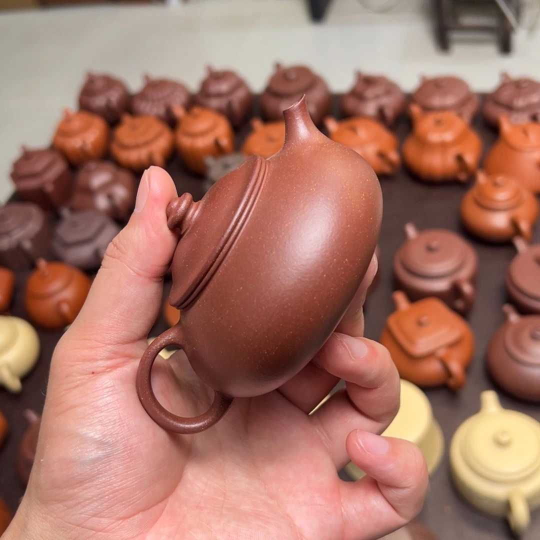 用***0茶壶紫砂宜兴紫砂壶的制作