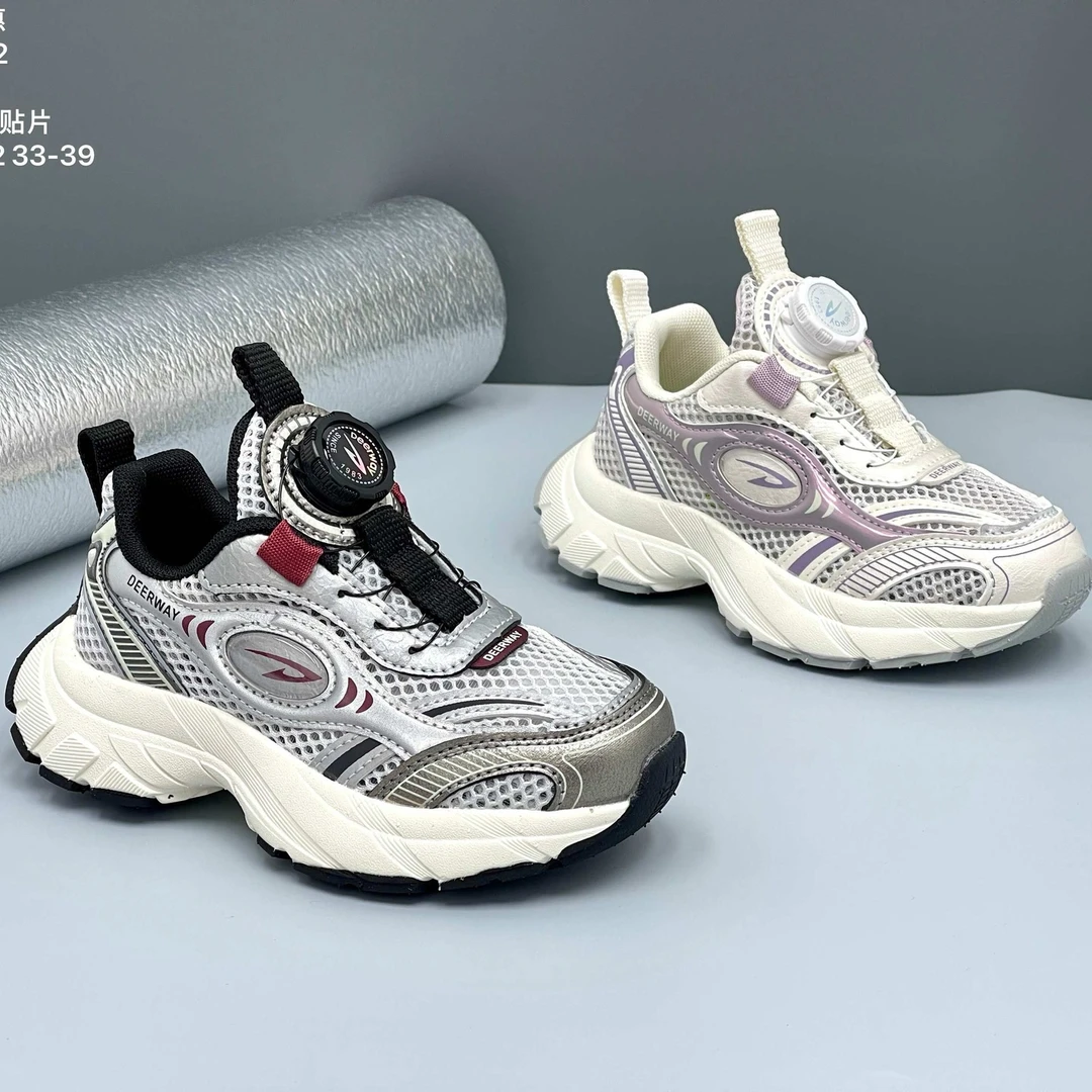 德尔惠【登峰】28152新款单网韩系老爹运动鞋