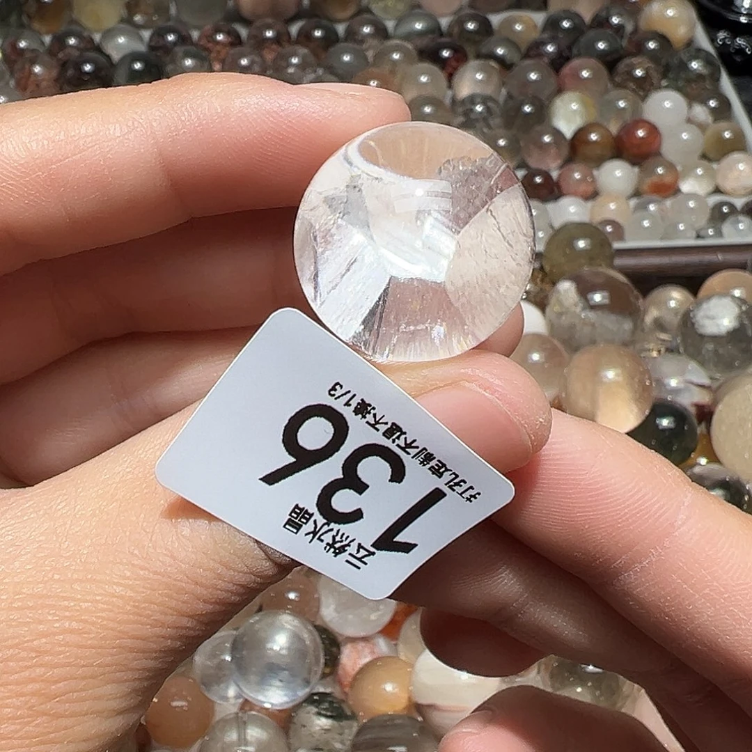 未镶嵌水晶珠宝半成品