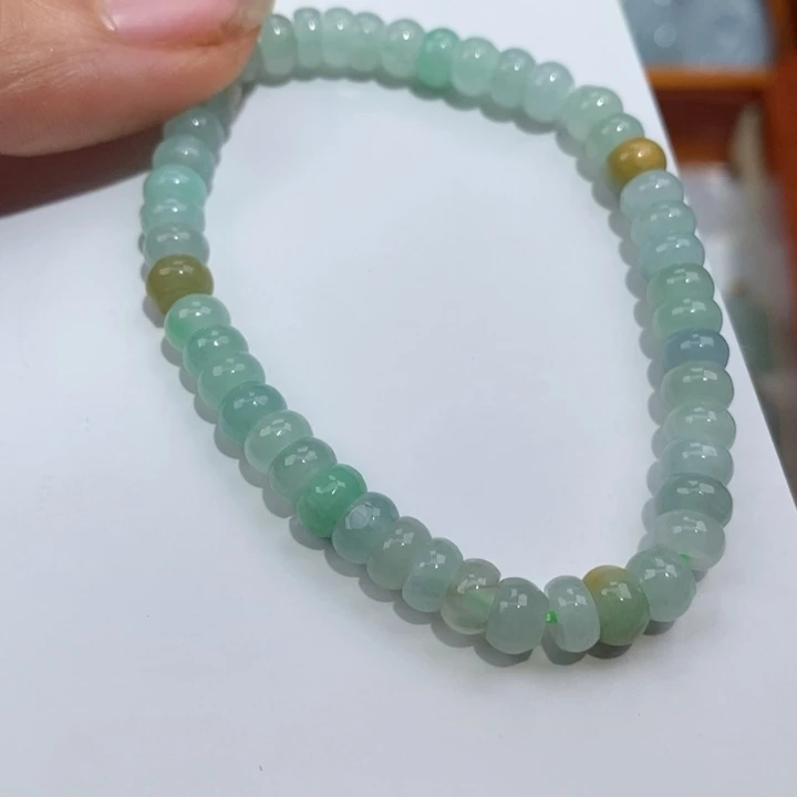 未镶嵌手链翡翠手串