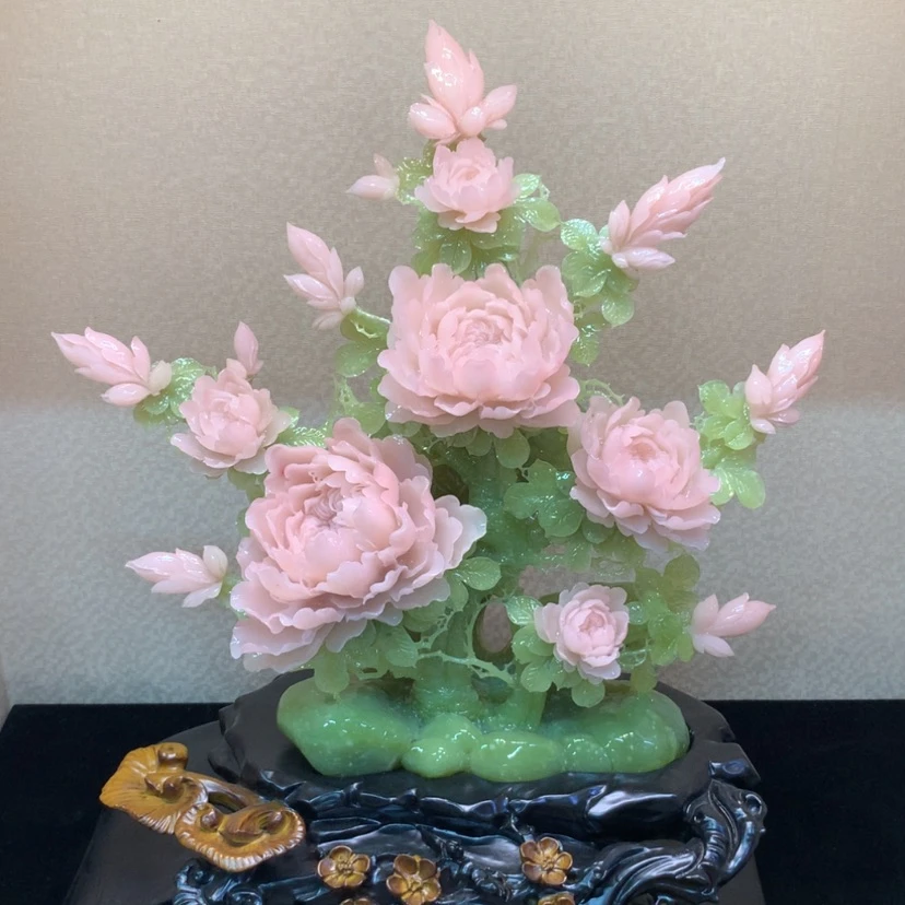 【闪购商品】未镶嵌蛇纹石玉摆件覆膜