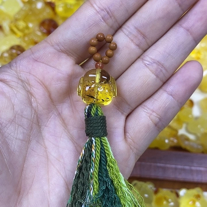 橄榄核吊坠福利狗头滴溜
