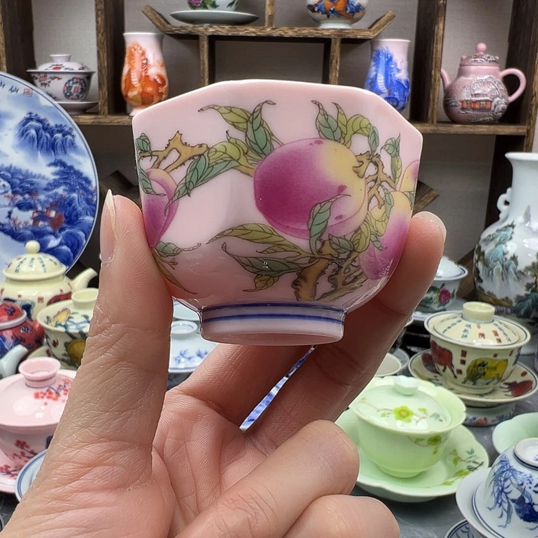 杯子陶瓷景德镇陶瓷567老厂瓷6