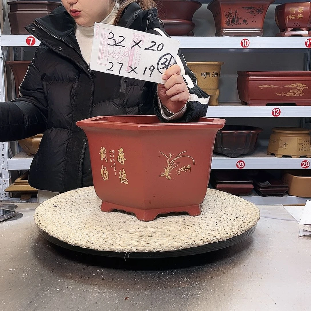 花盆紫砂紫砂花盆