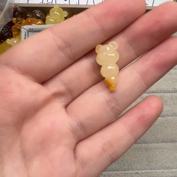 裸石琥珀未镶嵌b****x天然蜜蜡配件
