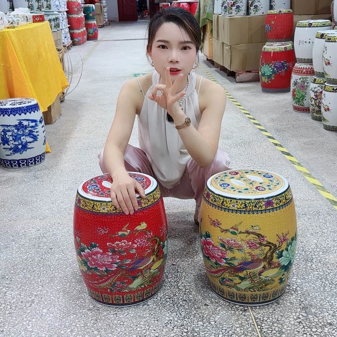 瓷片一对30斤米缸一对一对一对