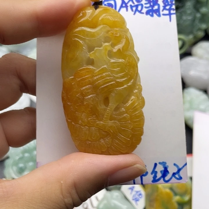 翡翠未镶嵌颈饰天然翡翠