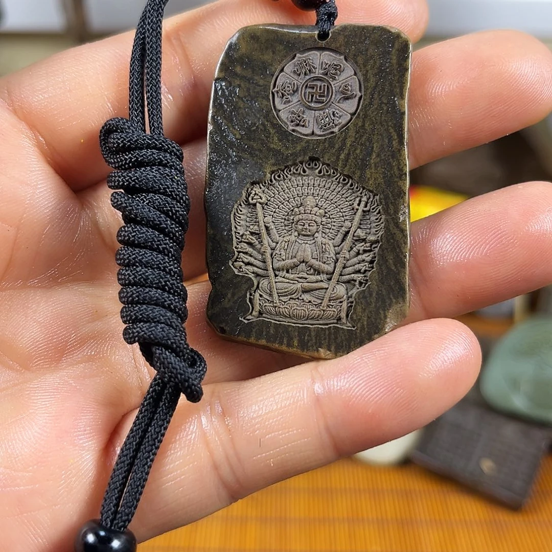 新疆戈壁石原石雕刻26