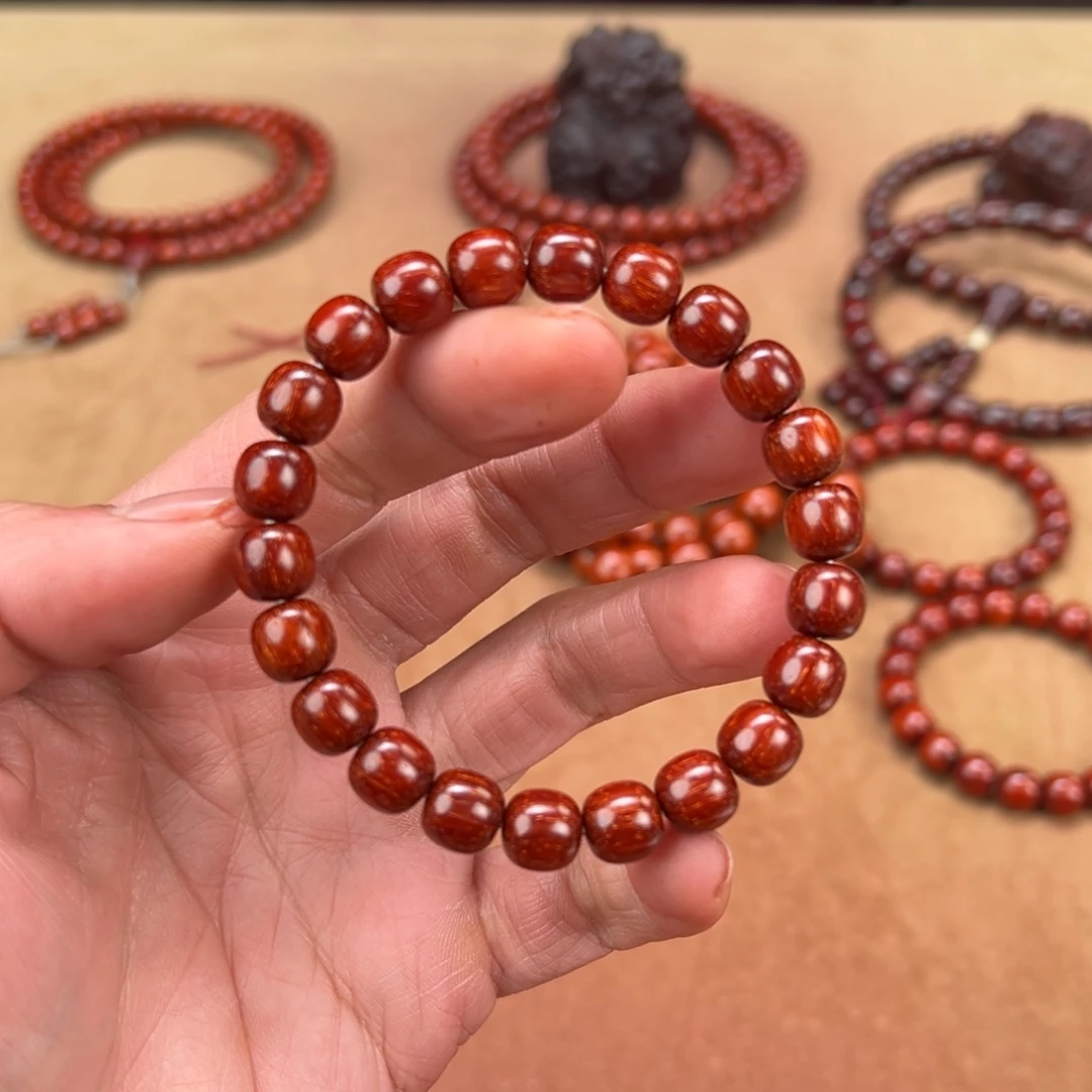 檀香紫檀（小叶紫檀）手串/手链9x9.5老型，168款