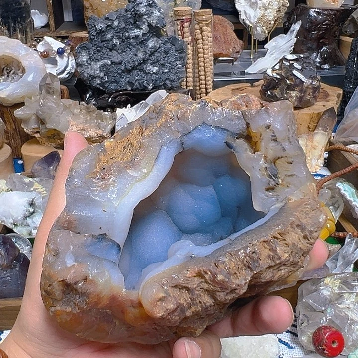 紫晶珠宝半成品未镶嵌彬