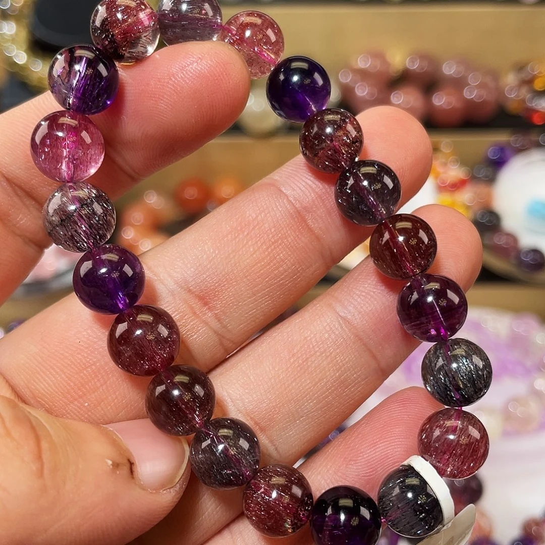 手链未镶嵌水晶黑加仑9.8