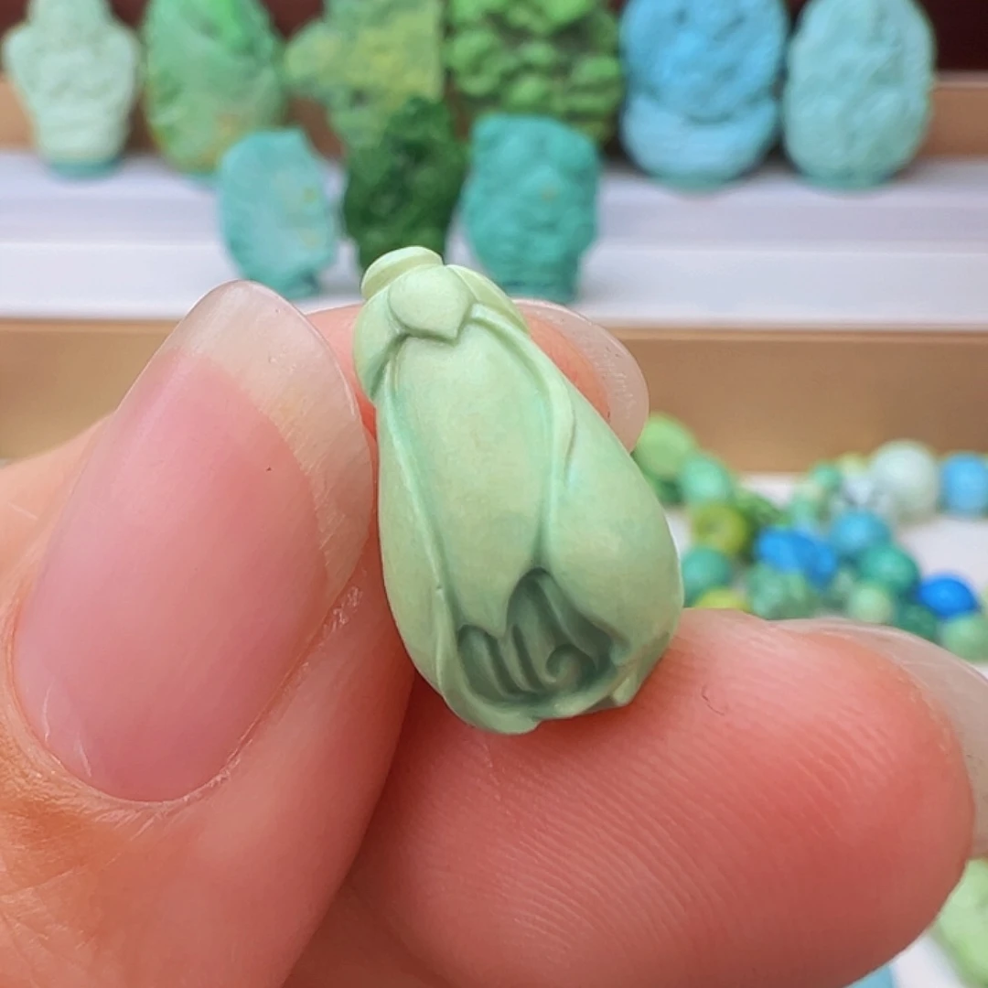 未镶嵌绿松石项链